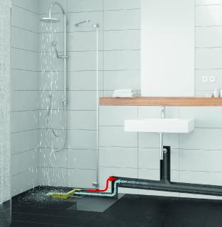 Barrierefreie Duschen im Altbau kein Problem mehr, Pentair JUNG PUMPEN