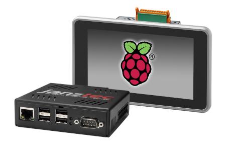 Industrie PCs emPC-A/RPI3+ und emVIEW-7/RPI3+ mit Raspberry Pi 3B+ Modul