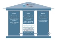 Modulübersicht der MBI CONIAS Academy für politische Risiken