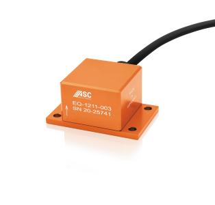 Hochpräzise und robust zugleich: Die Sensoren der ASC EQ-Serie eignen sich ideal für seismische Messungen, das Structural Health Monitoring und Noise-Referenzmessungen (im Bild: ASC EQ-1211)