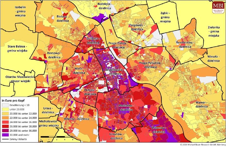 Die Kaufkraft in Europa steigt 2025 auf 14,8 Billionen Euro
