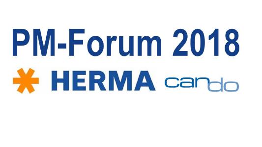HERMA und Can Do zeigen modernes Demand Management per Webservice Technologie beim PM Forum 2018