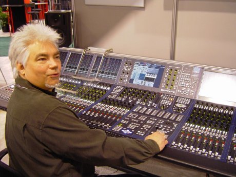 Plugin integration for the Lawo mc²66 - presented at the NAB in Las Vegas.JPG