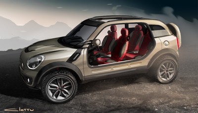 Design sketch MINI Beachcomber Concept