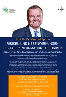 NAWI Vortrag Spitzer Plakat