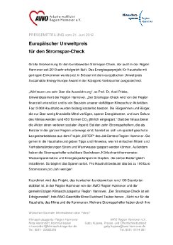 Aktion Stromspar-Check bekommt Preis.pdf