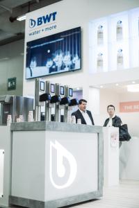 Auf der Internorga 2019 präsentierte BWT water+more modernste Wasseroptimierungs-Technologien für alle Anwendungsbereiche des Außer-Haus-Business. / Foto: neun a ohg/Sinan Muslu