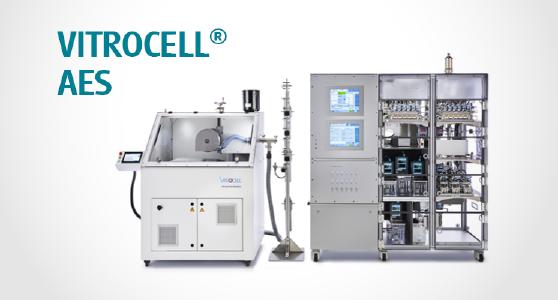 VITROCELL® AUTOMATED EXPOSURE STATION
Specifically designed and engineered to facilitate the research of mammalian cell cultures in direct exposure to airborne substances such as gases, complex mixtures, nanoparticles and fibers. The system authentically simulates the conditions of human physiological exposure.