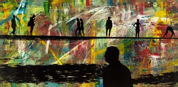 Fotoemulsion Ausstellung Out of the dark