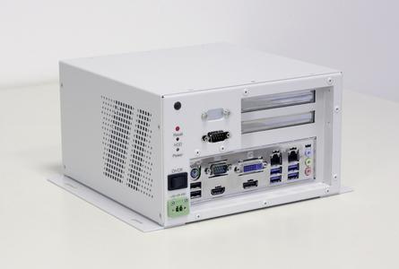 Wandmontierbarer Box-Industrie-PC Embedded Line EL211x mit zwei Erweiterungssteckplätzen