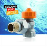 Der hydraulische Abgleich ist mit dem neuen AFRISO Thermostatventil Vario-DP kinderleicht und schnell durchführbar. Die eingestellte Wassermenge wird vom Ventil automatisch und in jedem Lastzustand geregelt. Ein Messgerät ist nicht erforderlich. Die Thermostate sind in Höhe von bis zu 30 % des Netto-Rechnungsbetrages förderfähig (Foto: AFRISO)