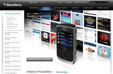 RIM launcht die BlackBerry App World
