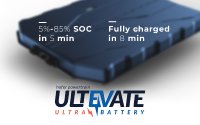 ULTEVATE Ultra Batteriemodul setzt neue Maßstäbe im Bereich des ultraschnellen Ladens