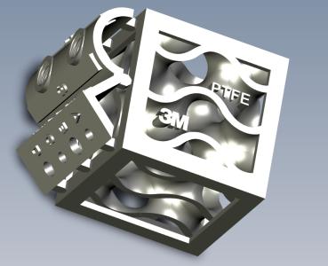 Mit der von 3M entwickelten Technologie lassen sich erstmals vollfluorierte Polymere wie Polytetrafluorethylen (PTFE) mittels 3D-Druck verarbeiten