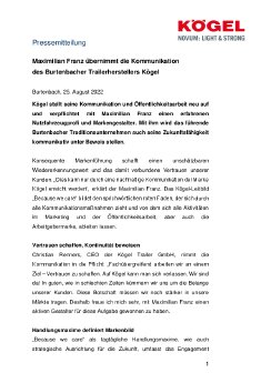 Koegel_Pressemitteilung_MFranz.pdf