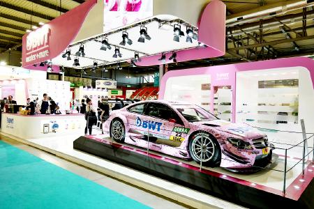 Kreiert, um zu gewinnen: das von BWT gesponserte DTM-Racecar und die Optimierungslösungen der Wasserprofis. /Foto: Dario Trisoglio