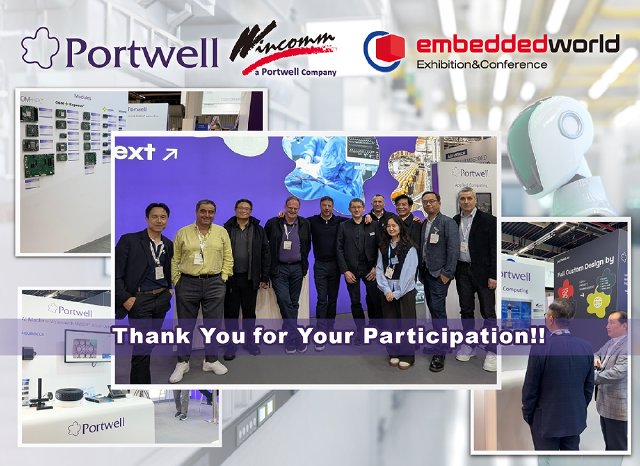 Portwell Successfully Concludes Embedded World 2026 Showcase with AIoT and Edge Computing Innova.png
