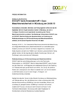 20130904_PM Anwendertreff Maschinensicherheit Würzburg-frei.pdf