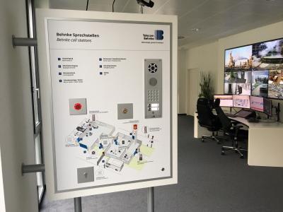 Behnke Sprechstelle im Showroom