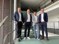 Vorstand der INTENSE AG
von li.n.r: Nils Jensen, Michael Kandel, Michael Heinze, Kai Vogel