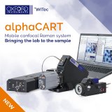 NEU: alphaCART, das mobile Raman-System von WITec