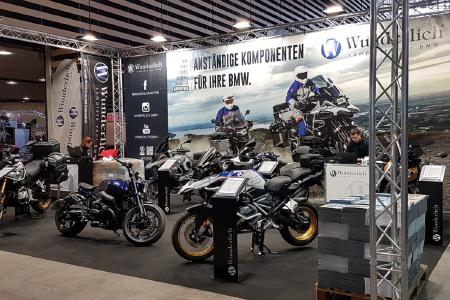 Zusammen mit unseren Vertriebsrepräsentanten stellen wir in Lyon unsere wichtigsten, neuen, spannenden Entwicklungen und unsere Konzeptmotorräder vor