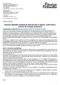 22042020_EN_Sibanye-Stillwater releases its Annual suite of reports, AGM Notice and the No .pdf