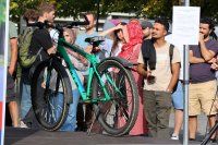 Am Campus Linden der Hochschule Hannover fand das zweite HsH-Fahrradfest statt.