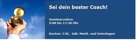 Workshop: Sei dein bester Coach!