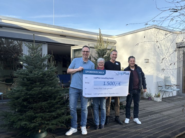 LogiPlus Consulting spendet an das Hospiz Elias in Ludwigshafen