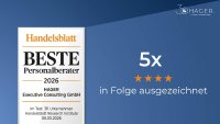 Handelsblatt zeichnet HAGER zum 5. Mal in Folge aus.