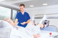 Movement training already in the intensive care unit or in early rehabilitation.