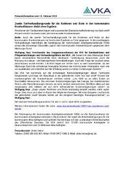 230214_PM_VKA_Zweite Tarifverhandlungsrunde für die Ärztinnen und Ärzte in den kommunalen Kranke.pdf