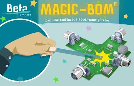 Leiterplatten-Tool MAGIC-BOM® zur schnellen Erstellung einer „Bill of Material“ für bestückte Leiterplatten