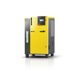 SK series rotary screw compressors deliver outstanding dependability on the high seas.