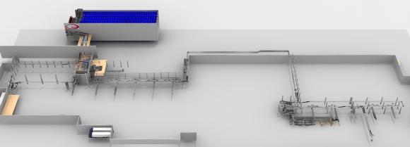 Dematic automatisiert das neue Logistikzentrum der ZKW Lichtsysteme GmbH und installiert dort ein maßgeschneidertes Dematic Multishuttle-Lager in Silobauweise. (Foto: Dematic)