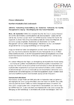 Presse_GEFMA_Karriere-Kontakte bei Zoobesuch_GEFMA Summer Loungin 2013_130918.pdf