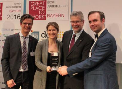 National Instruments zählt zu "Bayerns Besten Arbeitgebern 2016"