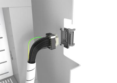 The "Triple D" transmit signals or power via a maximum of 107 contacts