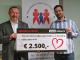 2.500 Euro für die Elterninitiative krebskranker Kinder e.V. in Nürnberg
