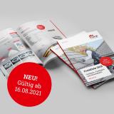 JETZT SCHON ONLINE VERFÜGBAR: Die neue Preisliste 2021