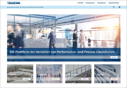 formativ.net gestaltet und programmiert neue Internetseite für TEGEWA