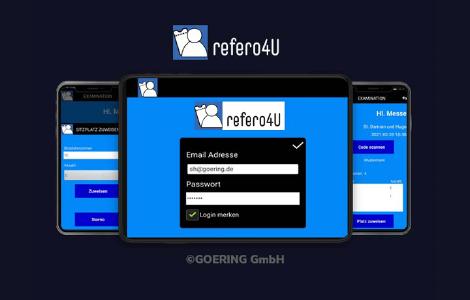 Beispiele der refero4U APP