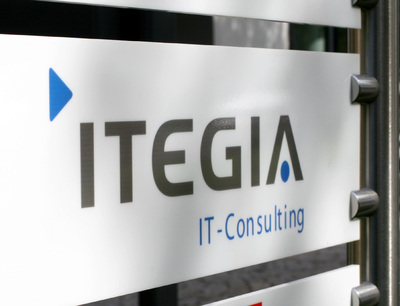 ITEGIA Firmenschild