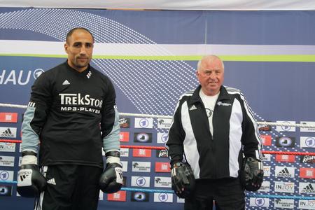 Arthur Abraham und Trainer Ulli Wegner