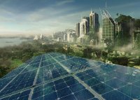 Futuristische „Green City“ – Bild: Xpert.Dgital & SugaBom86|Shutterstock.com