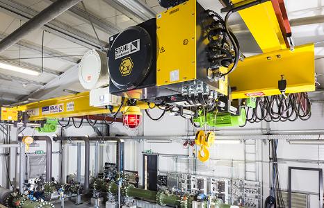Explosionsgeschütztes Kransystem