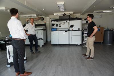 Besichtigung des HP 3D-Druck Democenters in Langenau