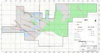 Abbildung 1: Sierra Plata – Detaillierte kartierte Geologie und historische Grubenbaue
