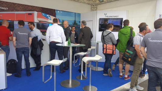 Mit innovativen Telemedizin-Lösungen weckte P3 das Interesse des internationalen Fachpublikums.